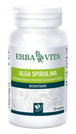 ALGA SPIRULINA 125 TAVOLETTE 400 MG image not present