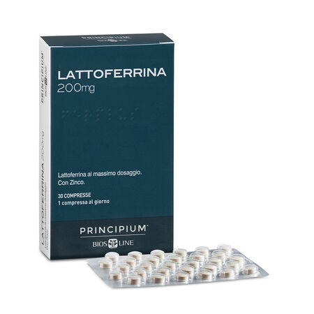 PRINCIPIUM LATTOFERRINA 200 MG 30 COMPRESSE image not present