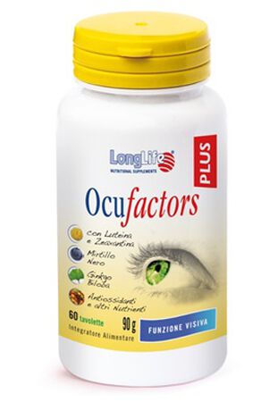 LONGLIFE OCUFACTORS PLUS 60 TAVOLETTE image not present