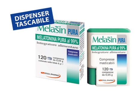 MELASIN PURA 120 COMPRESSE image not present