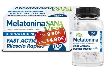 SANAVITA MELATONINA 100 COMPRESSE image not present