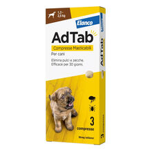 ADTAB 3 cpr masticabili 56 mg per cani da 1,3 a 5,5 Kg