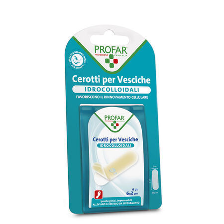 CEROTTO IDROCOLLOIDALE PROFAR MED 20X60 6 PEZZI image not present
