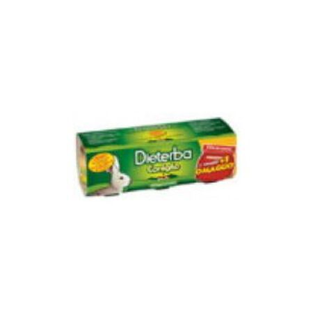 DIETERBA OMOGENEIZZATO CONIGLIO 3 PEZZI 80 G image not present