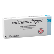 VALERIANA DISPERT*20 cpr riv 125 mg