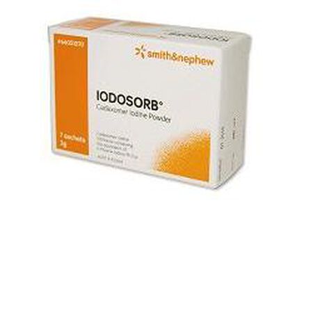 IODOSORB GRANULI MEDICAZIONE 7 BUSTE 3 G image not present