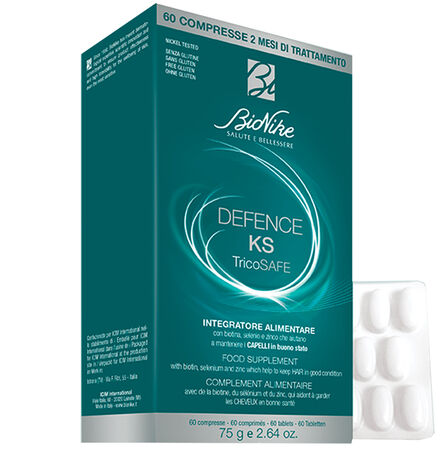 DEFENCE KS TRICOSAFE 60 COMPRESSE image not present