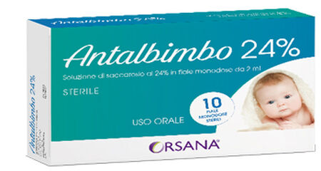 ANTALBIMBO 24% STERILE 10 FIALE MONODOSE 2 ML image not present