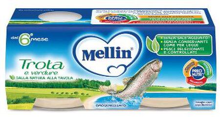 MELLIN OMOGENEIZZATO TROTA 2 X 80 G image not present