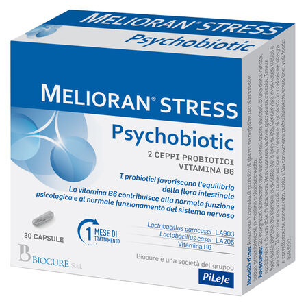 MELIORAN STRESS PSYCHOBIOTIC 30 CAPSULE image not present