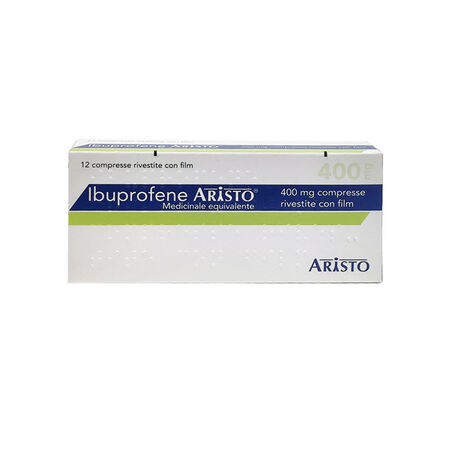 IBUPROFENE (ARISTO)*12 cpr riv 400 mg image not present