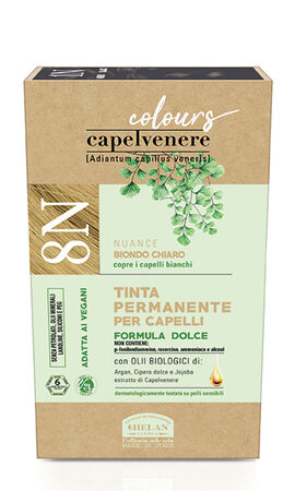 CAPELVENERE COLOURS TINTA CAPELLI 8N BIONDO CHIARO image not present