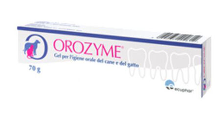 OROZYME GEL IGIENE ORALE 70 G CON TUBO APPLICATORE E SPAZZOLINO image not present