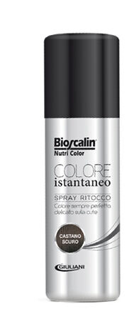 BIOSCALIN NUTRICOLOR SPRAY COLORE ISTANTANEO CASTANO SCURO 75 ML image not present