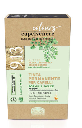 CAPELVENERE COLOURS TINTA CAPELLI 9,13N BIONDO CHIARISSIMO CENERE DORATO image not present
