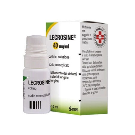 LECROSINE*collirio 1 flacone 10 ml 40 mg/ml image not present