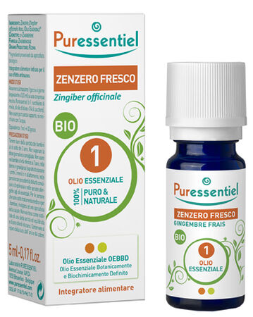 PURESSENTIEL ZENZERO FRESCO OLIO ESSENZIALE BIO 5 ML image not present