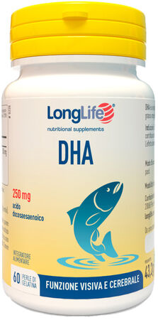 LONGLIFE DHA 250 MG 60 PERLE image not present
