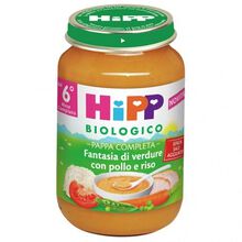 HIPP BIO PAPPA PRONTA FANTAS VERD POLLO RISO 190 G HIPP BIO PAPPA PRONTA FANTAS VERD POLLO RISO 190 G