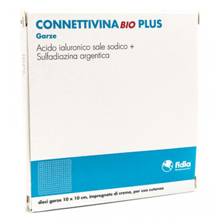 CONNETTIVINABIO PLUS GARZA 10 X 10 CM 10 PEZZI image not present
