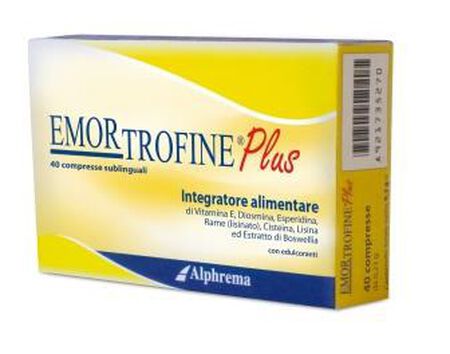 EMORTROFINE PLUS 40 COMPRESSE SUBLINGUALI image not present