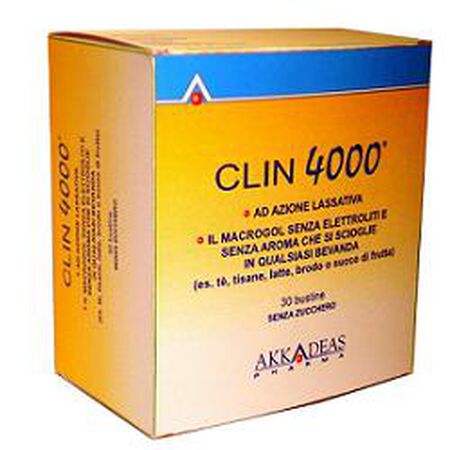 CLIN 4000 LASSATIVO 30 BUSTINE MONODOSE 10 G image not present