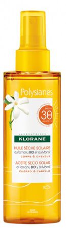 KLORANE OLIO SECCO SOLARE SPF 30 CORPO/CAPELLI 200 ML image not present