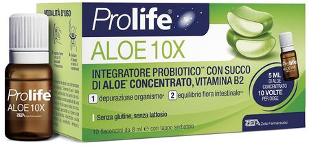 PROLIFE ALOE 10 FLACONI X 8 ML image not present