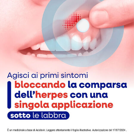 HERPMED LABIALE 2 compresse 50MG image not present