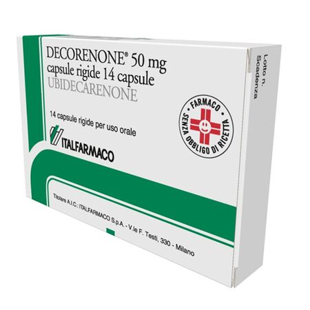 DECORENONE*14 cps 50 mg image not present