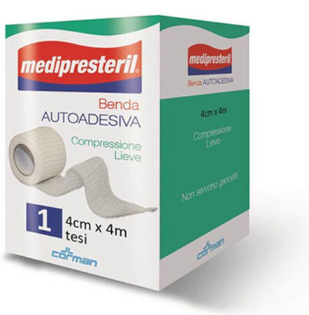 BENDA ADESIVA MEDIPRESTERIL 4X400CM image not present