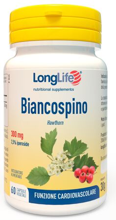 LONGLIFE BIANCOSPINO 60 CAPSULE VEGETALI image not present