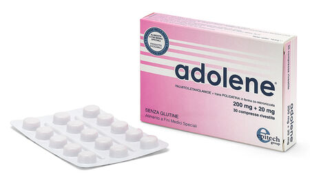 ADOLENE 200MG+20MG 30 COMPRESSE image not present