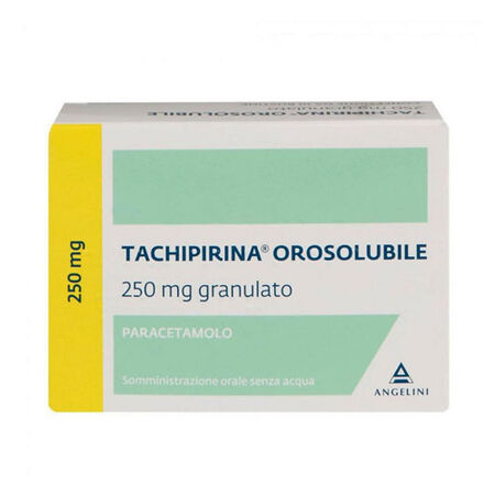 TACHIPIRINA OROSOLUBILE*10 buste grat 250 mg gusto fragola e vaniglia image not present
