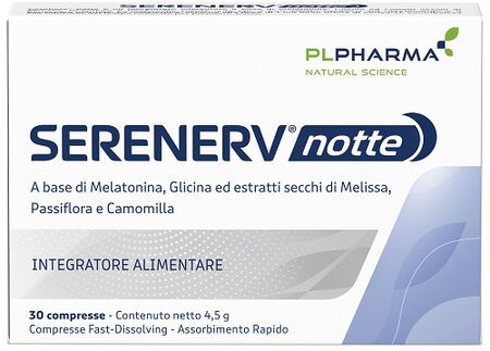 SERENERV NOTTE 40 COMPRESSE 0,8 MG image not present