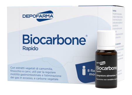 BIOCARBONE RAPIDO 8 FLACONCINI image not present