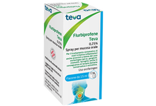 FLURBIPROFENE (TEVA)*spray mucosa orale 15 ml 0,25%