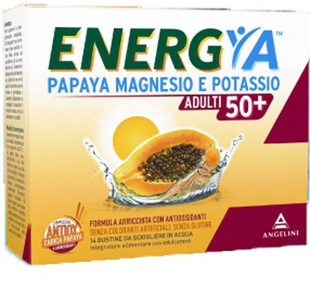 ENERGYA PAPAYA MAGNESIO POTASSIO 50+ 14 BUSTINE image not present