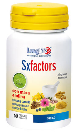 LONGLIFE SX FACTORS 60 CAPSULE VEGETALI image not present
