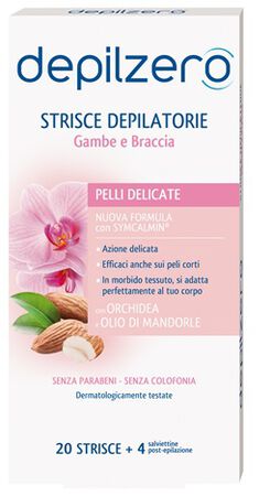 DEPILZERO STRISCE GAMBE BRACCIA 20 PEZZI image not present