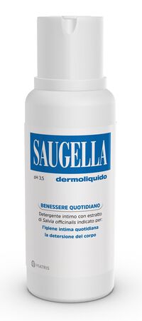 SAUGELLA DERMOLIQUIDO PH 3,5 DETERGENTE INTIMO BENESSERE QUOTIDIANO 250 ML image not present
