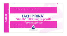 TACHIPIRINA*AD 10 supp 1.000 mg