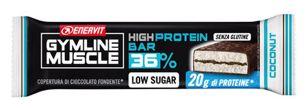 GYMLINE 20G PROTEINBAR LS COCONUT 55 G image not present
