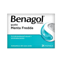 BENAGOL MENTA FREDDA 24 PASTIGL