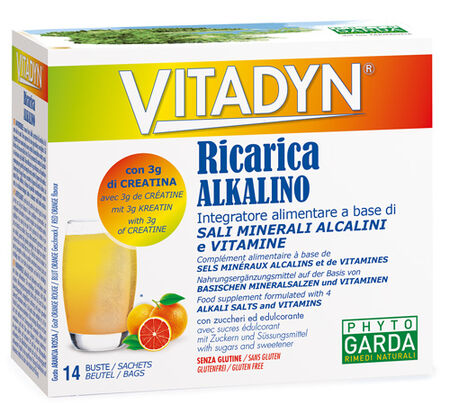 VITADYN RICARICA ALKALIN 14 BUSTINE image not present