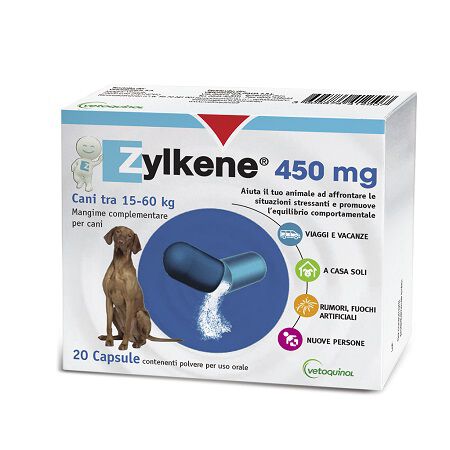ZYLKENE CANI 20 CAPSULE DA 450 MG image not present