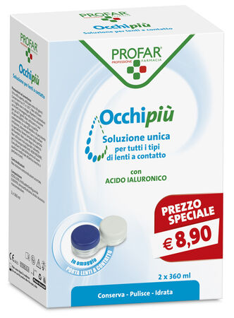 PROFAR OCCHI PIU' SOLUZIONE UNICA 2 FLACONI DA 360 ML CE image not present