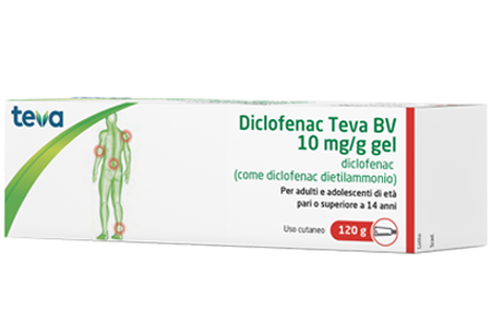 DICLOFENAC (TEVA B.V.)*gel derm 120 g 10 mg/g image not present
