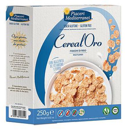 PIACERI MEDITERRANEI CEREALORO FIOCCHI DI RISO 250 G image not present