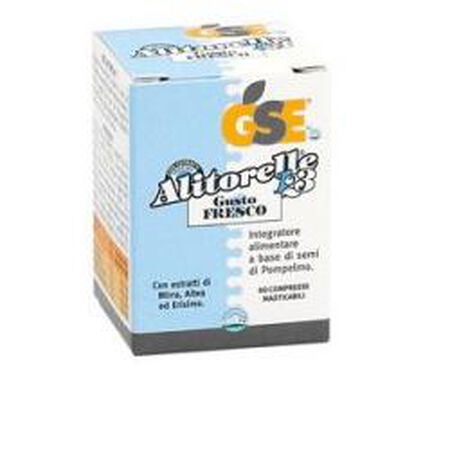 GSE ALITORELLE 1 INTEGRATORE ALIMENTARE GUSTO FRESCO 60 COMPRESSE 27G* image not present